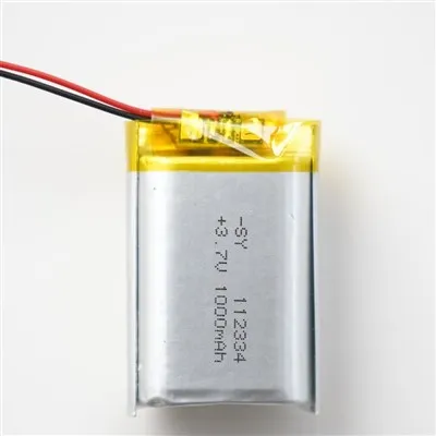 Литиево-йонна полимерна батерия 3.7 V 1000mah